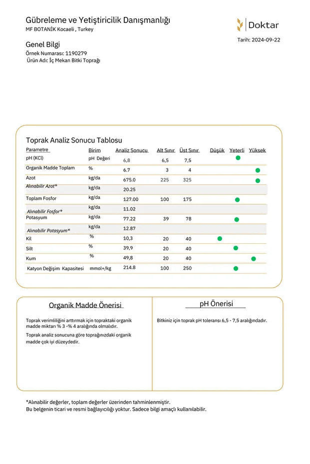 Özel Karışım İç Mekan Bitki Toprağı Salon Bitkileri İçin Toprak